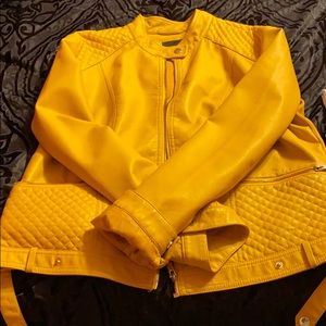 Mustard jacket